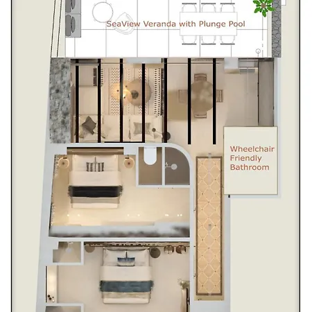 Apartamento Kimata Beachfront Retreats, With Private Plunge Pools, By Thinkvilla *