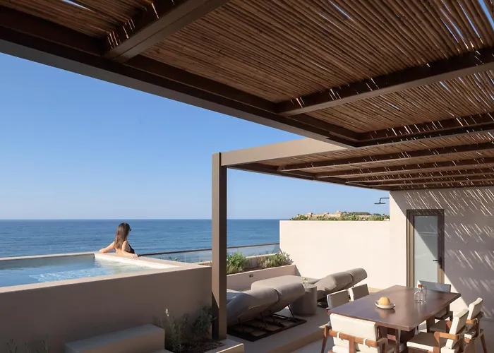 Kimata Beachfront Retreats, With Private Plunge Pools, By Thinkvilla Rethymno